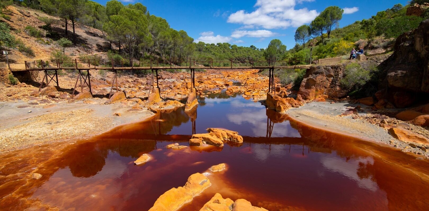 Senderismo por el curso del Río Tinto